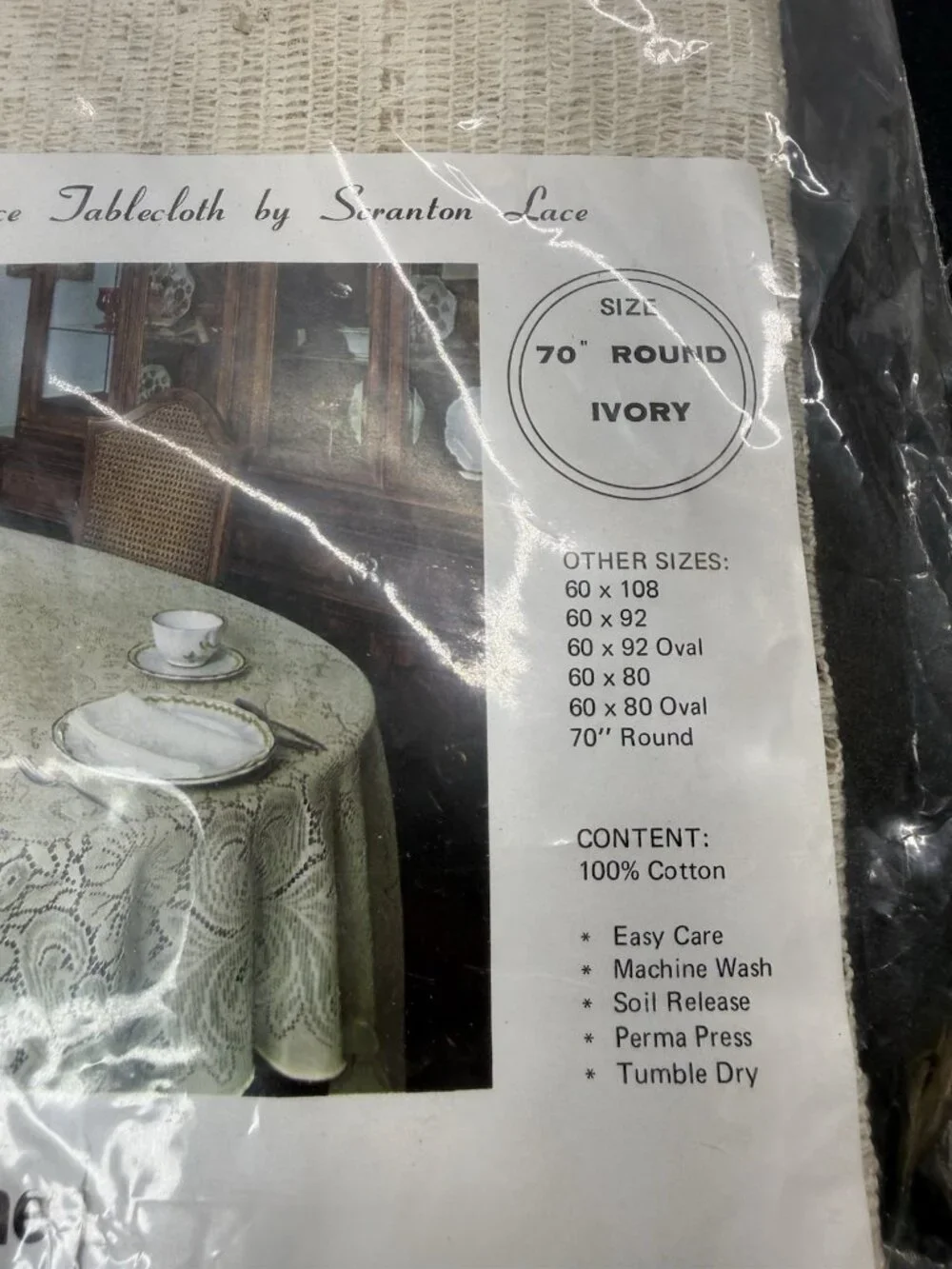 Unique Vintage nottingham lace